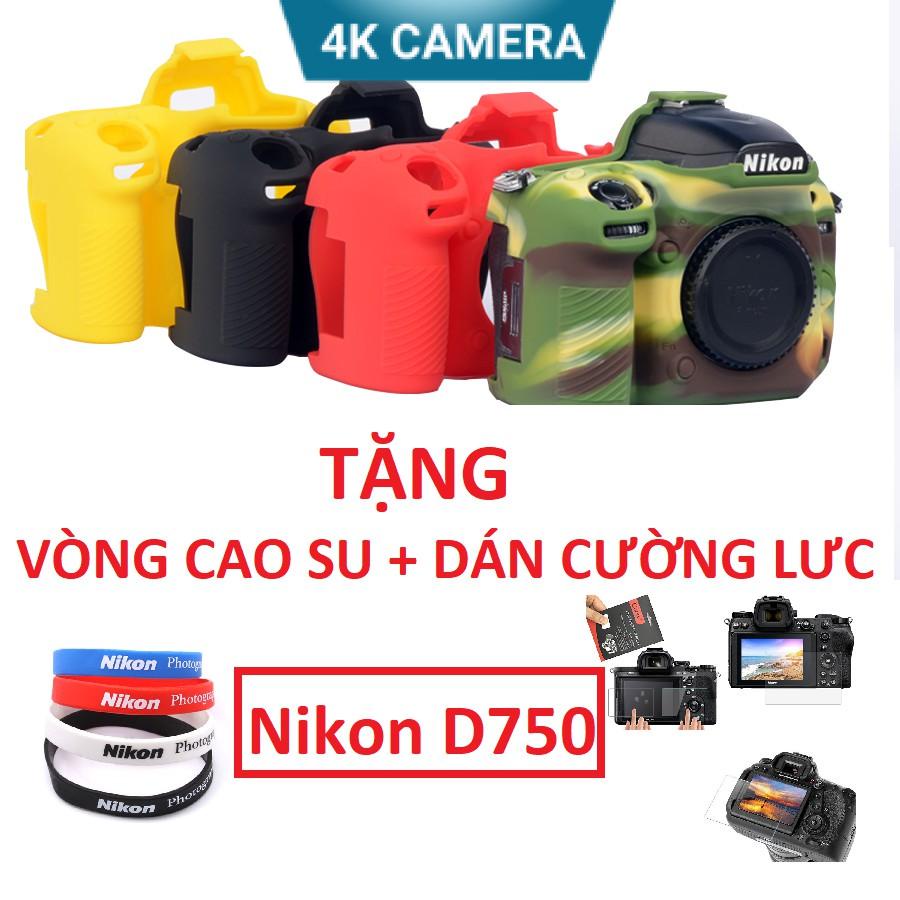 Vỏ cao su máy ảnh nikon D750 bảo vệ body