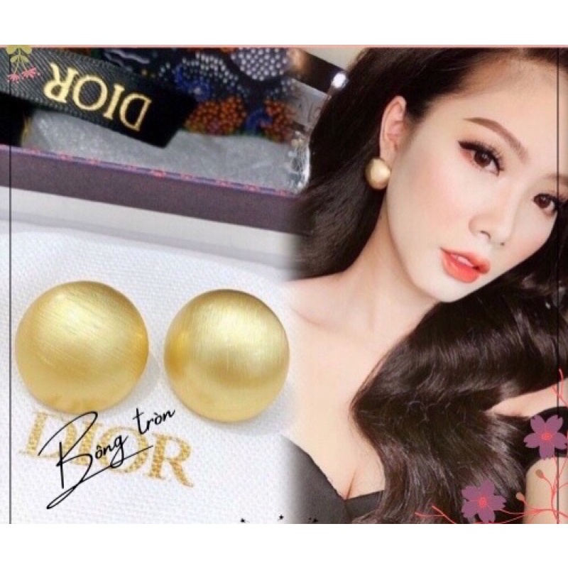 Bông Tai Tròn sang Chảnh, hoa tai tròn , phụ kiện nữ trang - Hari Korea Accessories