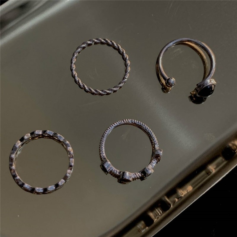 Set Nhẫn Thời Trang Cá Tính Độc Đáo