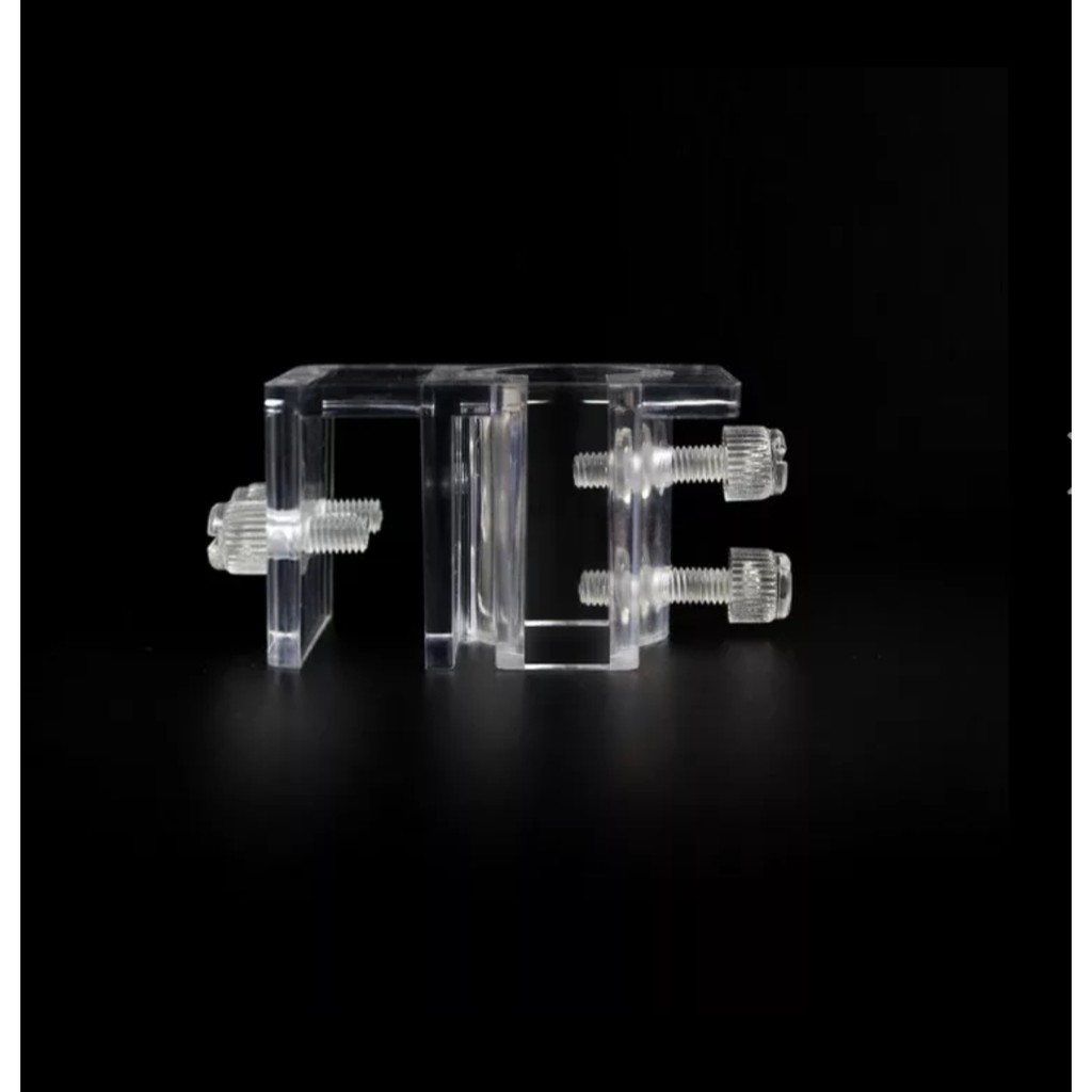Kẹp ống in out Mica sử dụng cho ống từ 12 đến 20mm( phủ bì)- Kẹp giữ ống in out bể thủy sinh