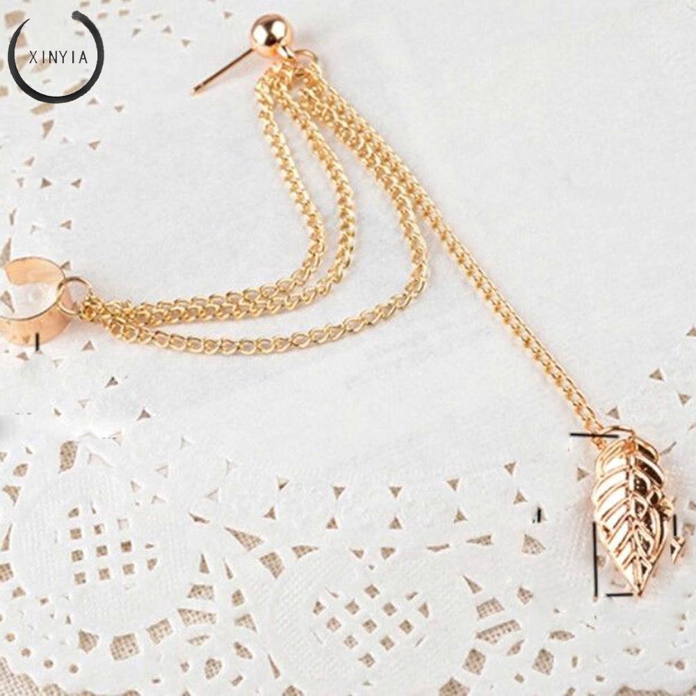 Đôi Bông Tai Hợp Kim Họa Tiết Hình Học Thời Trang Cho Nữ