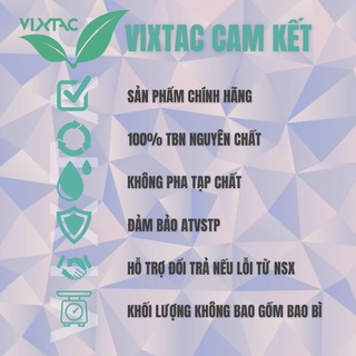 Tinh bột nghệ nguyên chất VIXTAC ORGANIC TBN Lựa chọn