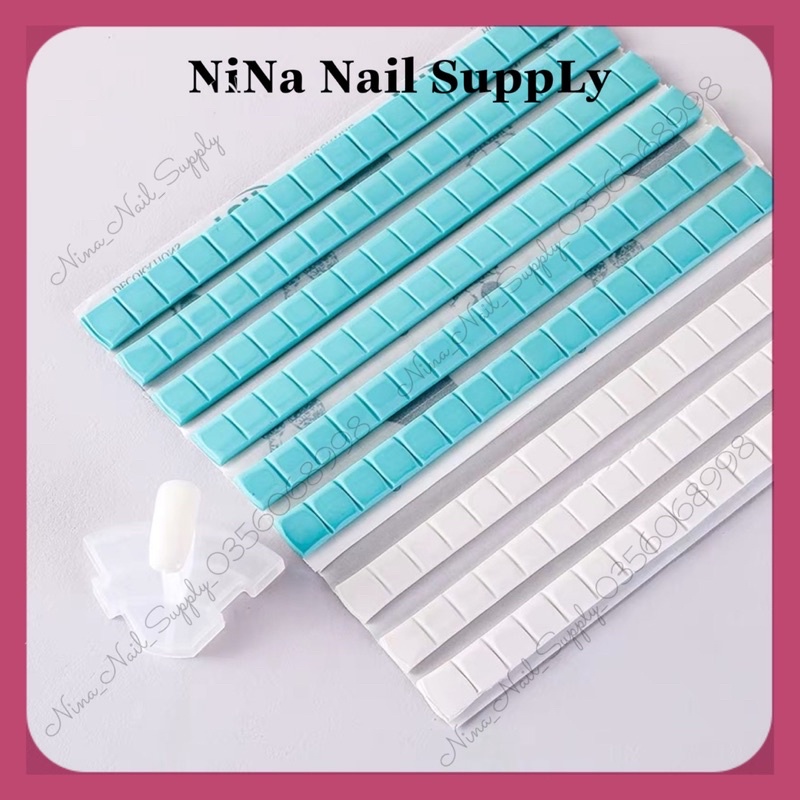 Keo Đa Năng Nail Dán Móng, Keo Cao Su Xanh Gắn Móng Mẫu Nail Siêu Dính