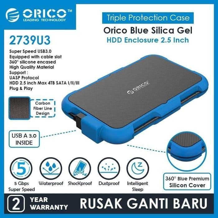 Ốp Vỏ Ổ Cứng Ngoài / Ssd Sata Orico Usb 3.0 2739u3-2.5 | BigBuy360 - bigbuy360.vn