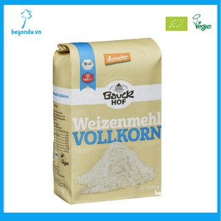 Bột mì nguyên cám hữu cơ Bauckhof 1kg
