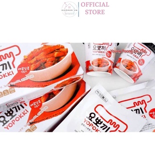 Bánh gạo Hàn Quốc Yopokki Topokki gói 120gr siêu ngon XIAOMIMI 10483581290