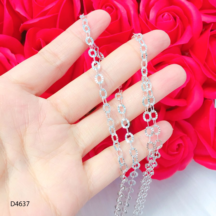 Dây chuyền bạc S925 dây xích thiết kế cao cấp Orin D4637