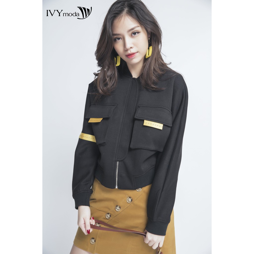 [Mã FAMALLT5 giảm 15% đơn 150k] Áo khoác nữ IVY moda MS 77B6862