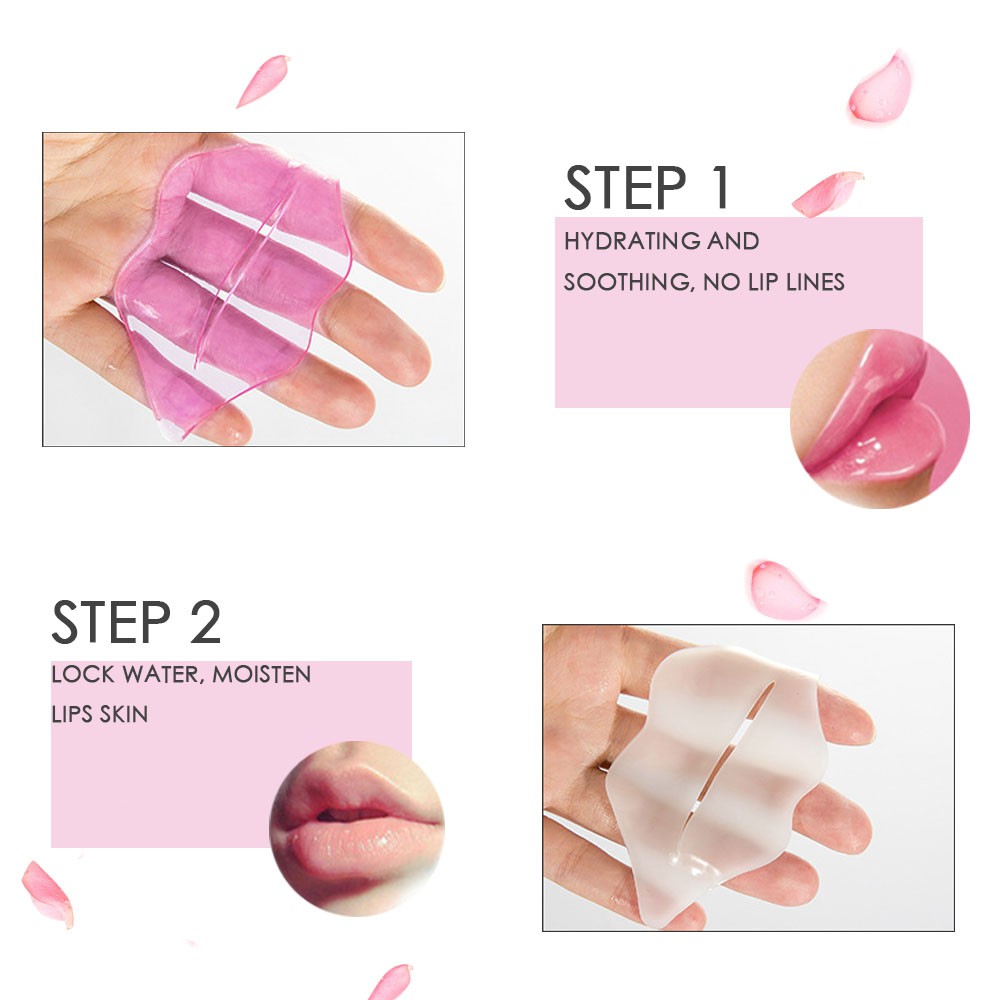 (Hàng Mới Về) Mặt Nạ Môi Collagen Dưỡng Ẩm Chống Nếp Nhăn Và Lão Hóa | BigBuy360 - bigbuy360.vn
