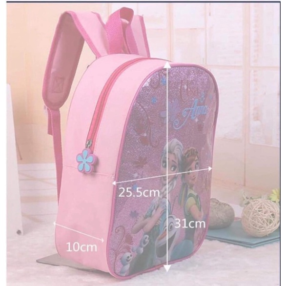 Balo cho bé mẫu giáo mầm non tiểu học set 3 món in hình các nhân vật hoạt hình dễ thương JIMADO 223665555
