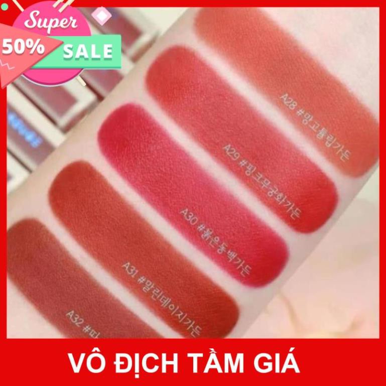 Son Black Rouge A31 ⚡️𝑯𝒂̀𝒏𝒈 𝑯𝒂𝒏𝒅𝒎𝒂𝒅𝒆⚡️ Màu Đỏ Nâu Cháy | BigBuy360 - bigbuy360.vn