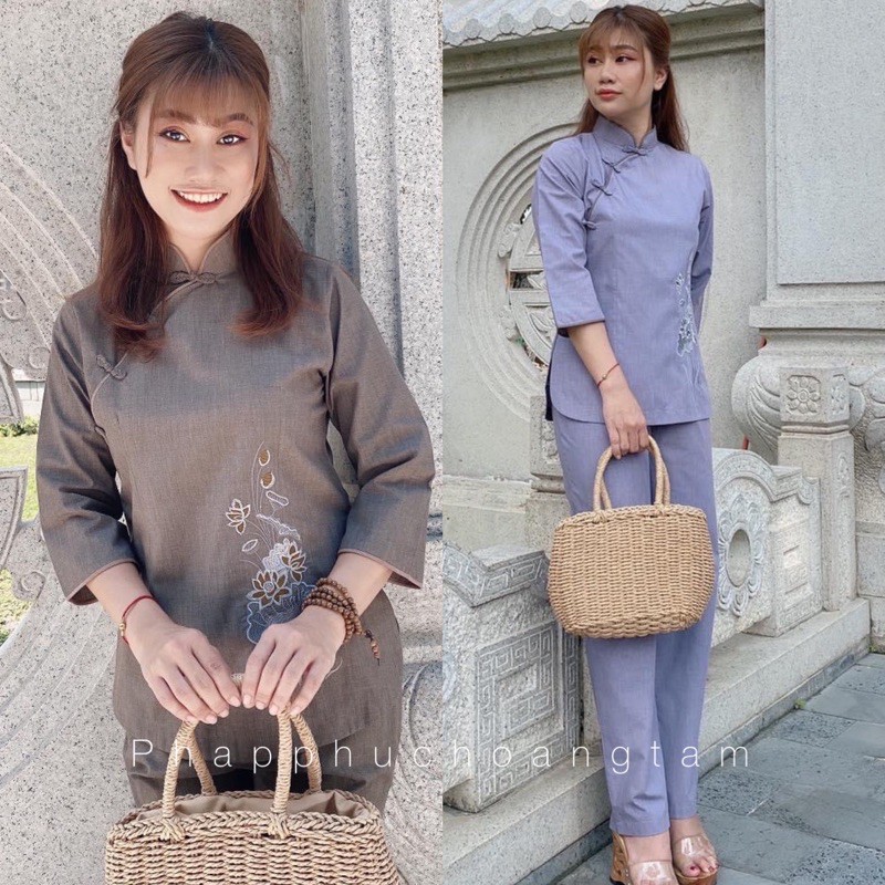 ĐỒ LAM ĐI CHÙA # SẨM XÉO VẢI TC