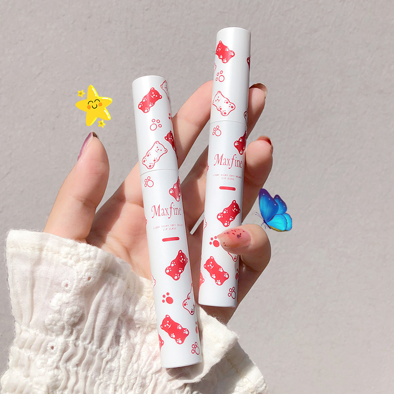 [Hàng mới về] Son Kem Lì Không Phai Vỏ Hình Gấu Dễ Thương Cho Unisex | BigBuy360 - bigbuy360.vn