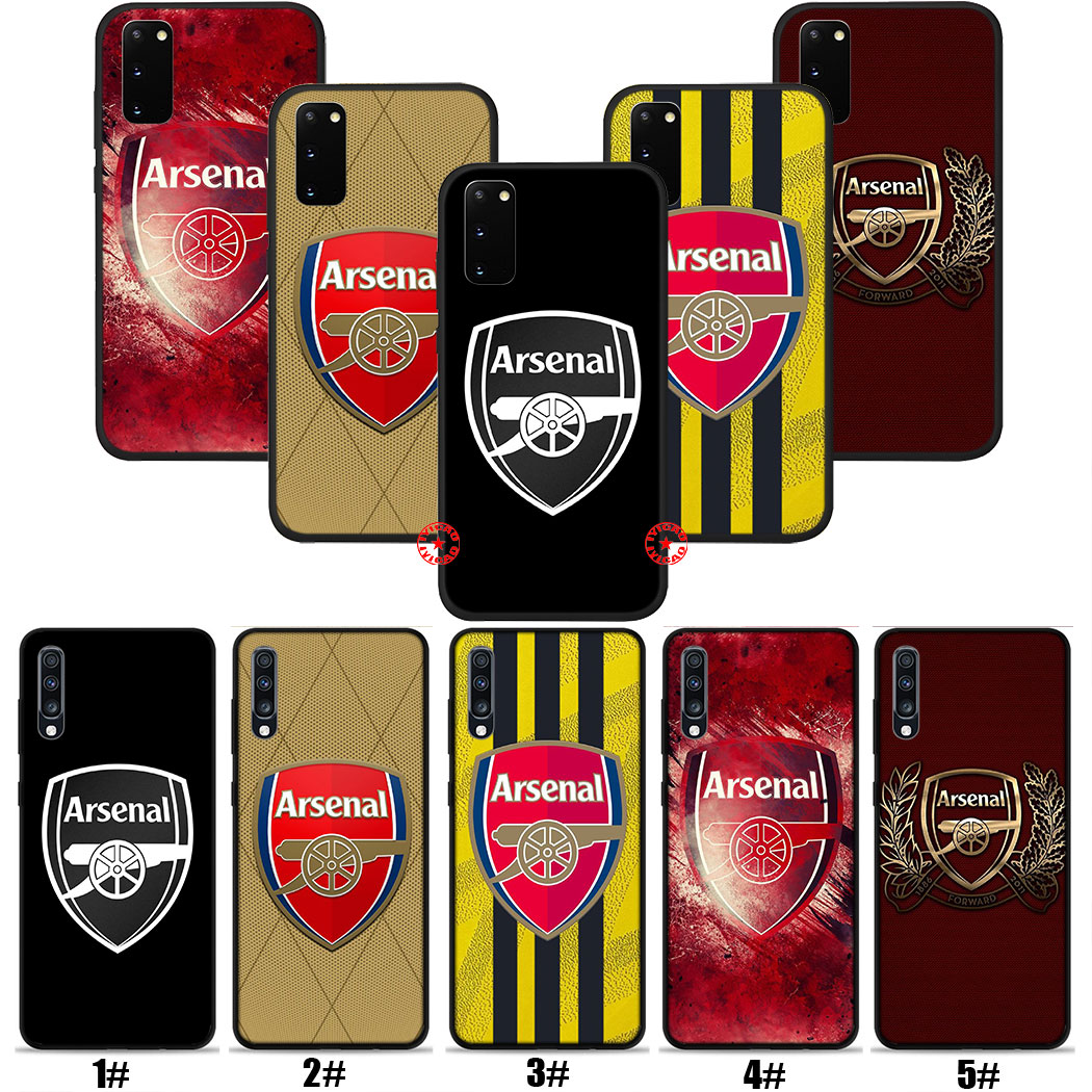 Ốp Điện Thoại Silicon Mềm Hình Fc Arsenal Eg13 Cho Samsung Galaxy A30s A20s A20e A10s A30 A20 A10 A9 A8 A7 Plus