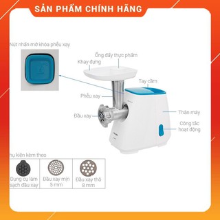 [ELHAB4 giảm tối đa 500K] Máy xay thịt gia đình Philips HR2710