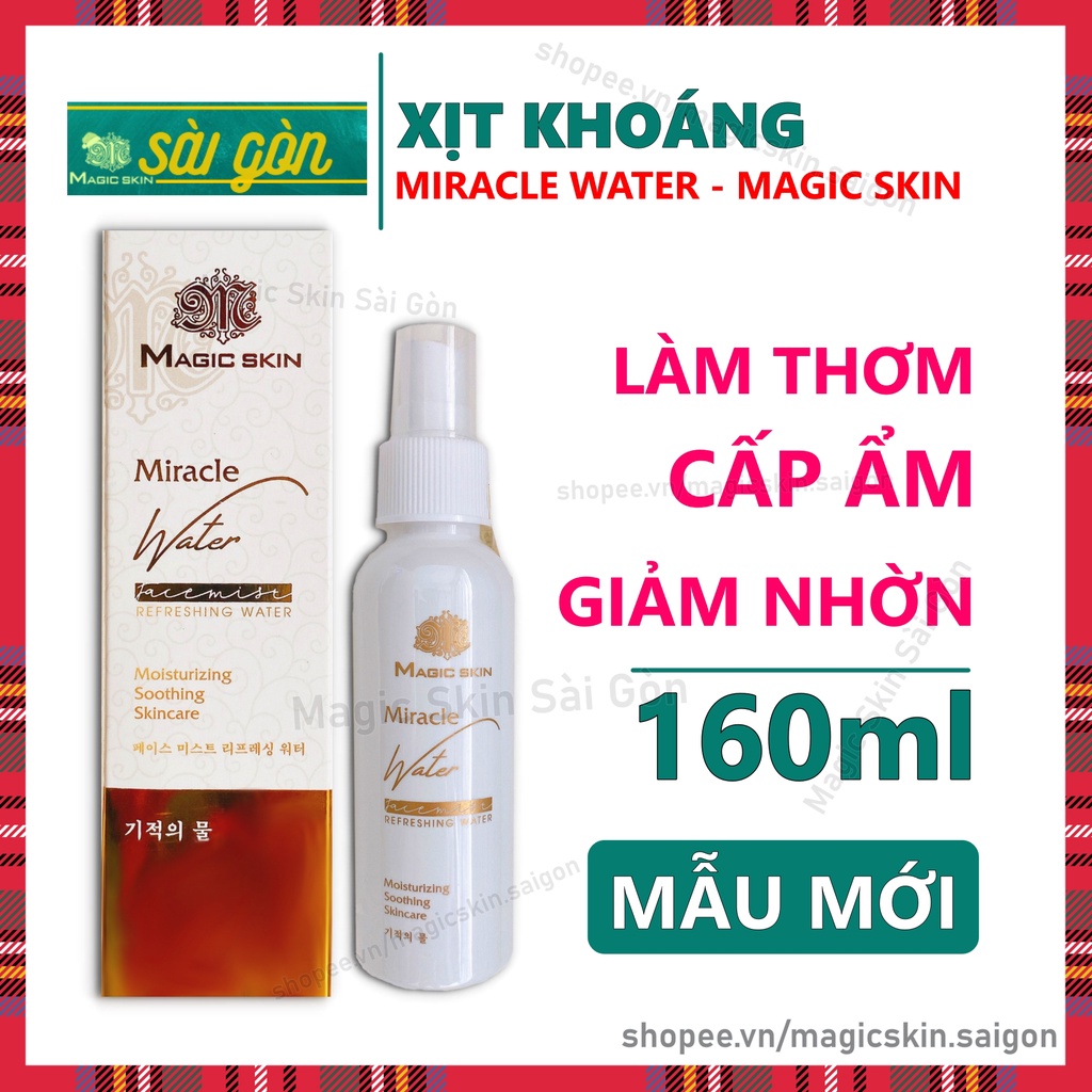 XỊT KHOÁNG MAGIC SKIN Miracle Water Làm thơm, cấp ẩm, dưỡng da | WebRaoVat - webraovat.net.vn