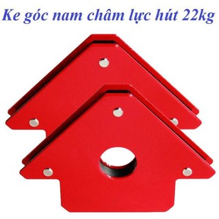 Combo 2 ke góc nam châm 50LBS lực hút 22kg