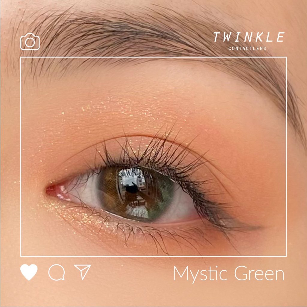 Kính áp tròng mềm/ Lens Mystic Green