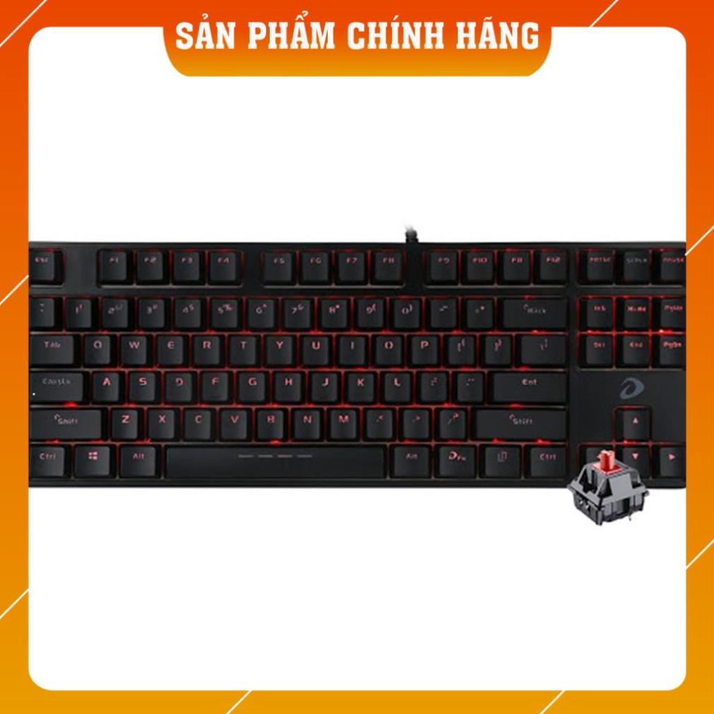 [SẴN HÀNG] Bàn phím cơ Dareu EK87 - Mã cũ DK87 - Led Red - Chính hãng - BH 24 tháng [LỖI 1 ĐỔI 1]