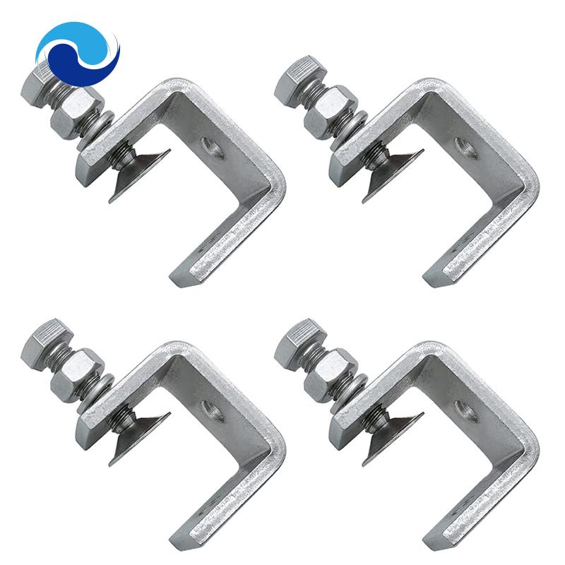 Set 4 kẹp chữ C 16-25mm bằng thép không gỉ 304 chuyên dụng cho thợ mộc