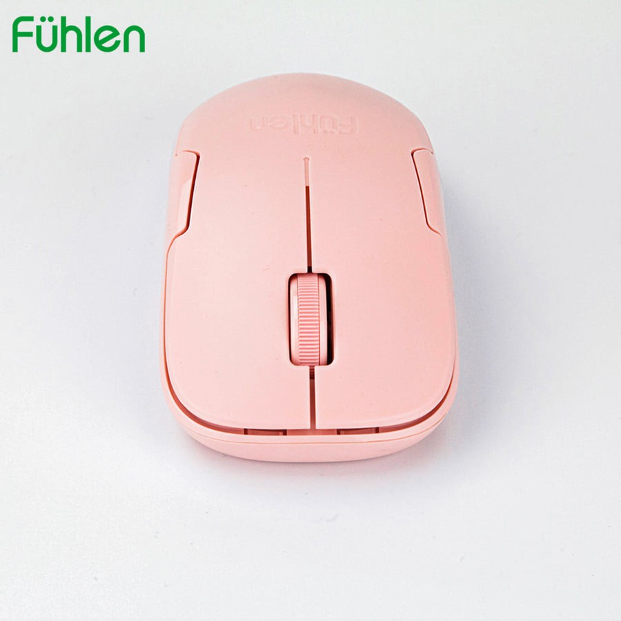 Chuột không dây Fuhlen A06 Pink Optical Wireless