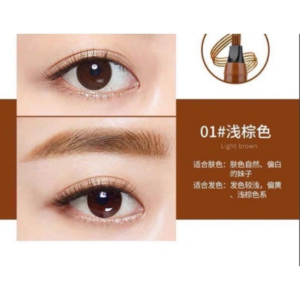 Chi kẻ lồng mày phẩy sợi 4d/ tiện lợi, dễ sửa dụng | BigBuy360 - bigbuy360.vn