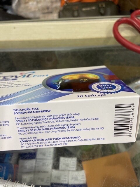 Viên uống bổ não Cerevit fort hộp 30v (sản phẩm này không phải là thuốc) | BigBuy360 - bigbuy360.vn