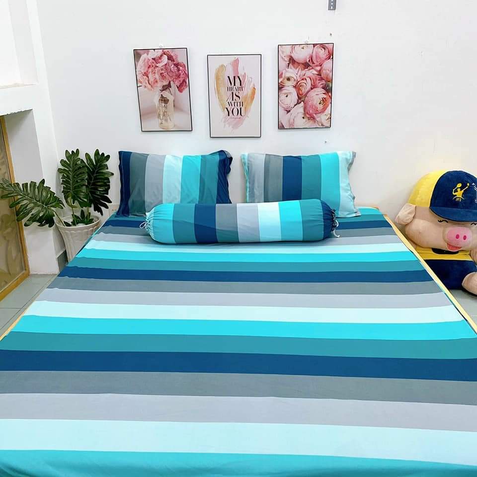 thanh lý combo drap thun Hàn Quốc 1m6*2m (ib e chọn mẫu nhé)