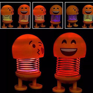 Robot lò xo mojin nhiều hình cảm xúc có đèn led – Hàng loại 2