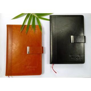 Sổ bìa da cao cấp Meeting 8-240trang