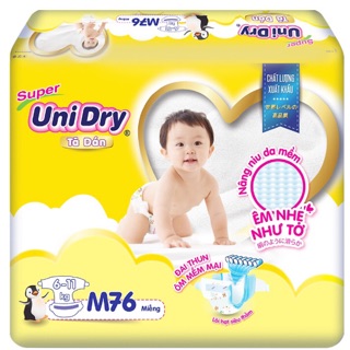 Tã dán unidry m76-l68-xl62 mới