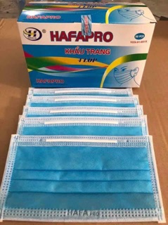 KHẨU TRANG 4 LỚP HAFAPRO