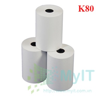 Giấy in bill k80( giấy in nhiệt k80)