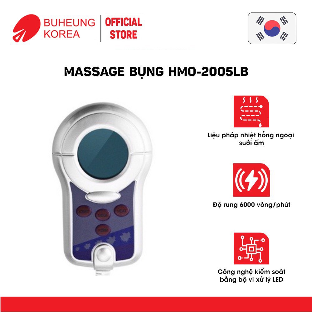 [Mã BMBAU300 giảm 7% tối đa 300K đơn 499K] Massage bụng Buheung HMO-2005LB