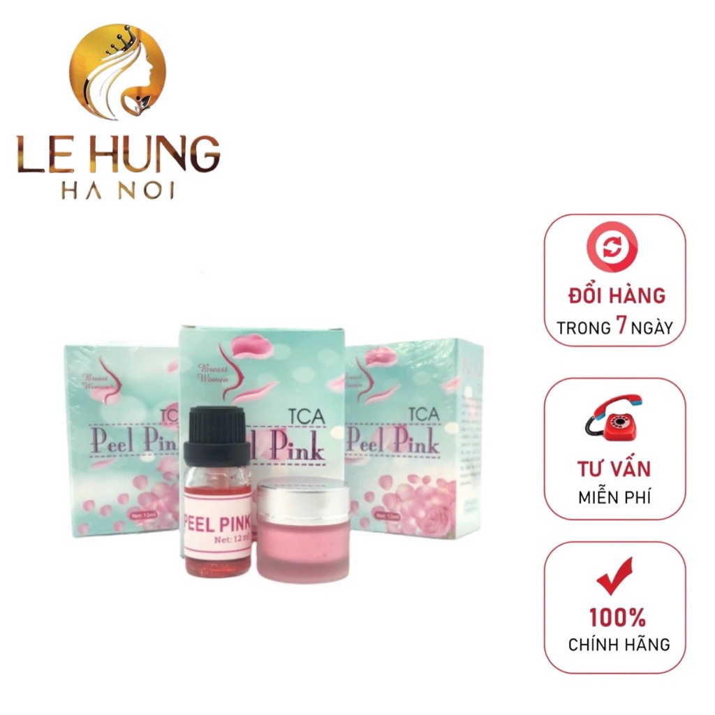 PEEL PINK TCA Hồng Nhũ Hoa  - Peel thâm nách, nhũ hoa, bẹn, mông...chuyên dùng cho spa và TMV hàng mới nhất 2022