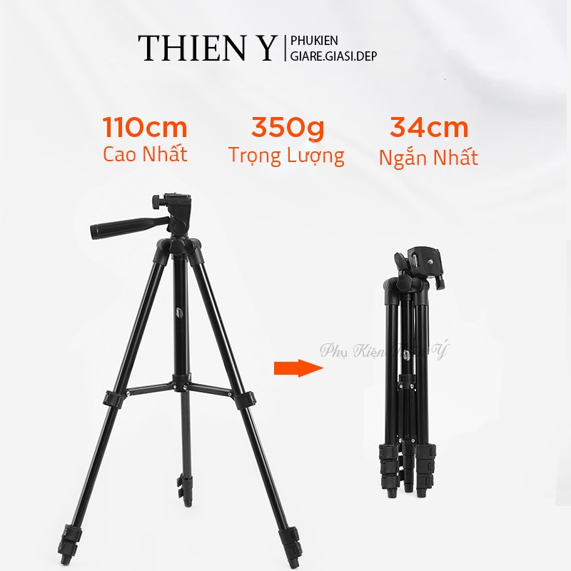 Gậy Chụp Hình 3 Chân - Thiết Bị Quay Video Tripod 3120A bản nâng cấp mới