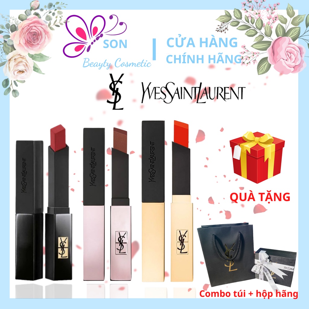 Son YSL Slim, YSL Slim Sheer, Son YSL Rouge Volupte Shine, Son YSL Dưỡng có màu