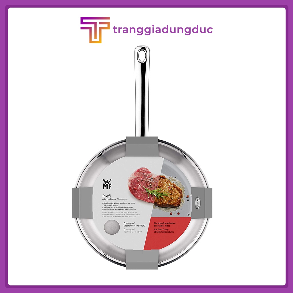 Chảo thép WMF Profi 24-28 cm