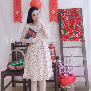 Váy hoa nhí mặc đi chơi hay đi làm siêu xinh 45kg - 55kg