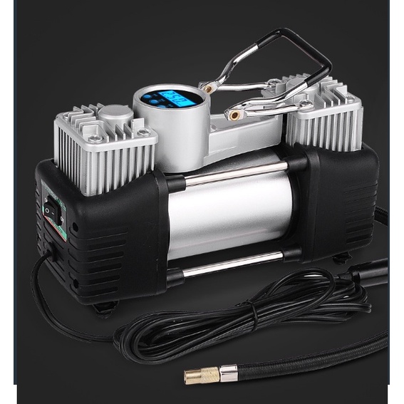 Bơm Ô Tô 2 Piston Xylanh Mã Lực Lớn Chính Hãng - Bơm Ô Tô 2 Xi Lanh