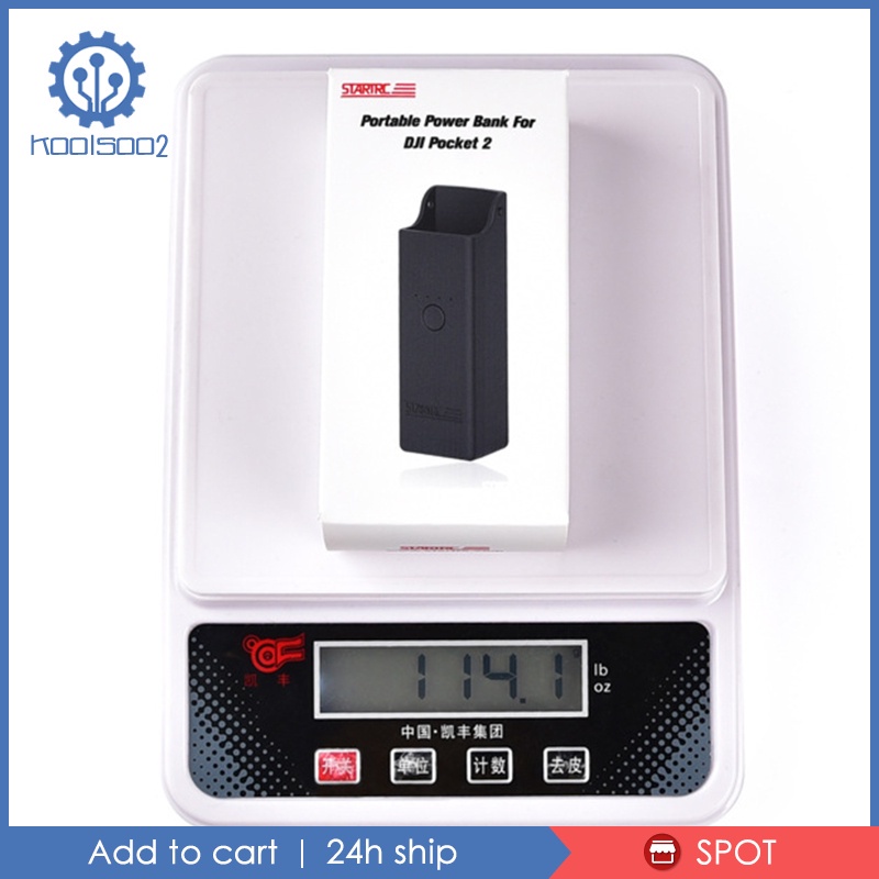 Hộp Sạc Dự Phòng Không Dây Cho DJI Pocket 2 Koolsoo2