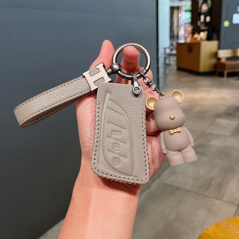 Ốp Chìa Khóa Xe Hơi Bằng Da Thật Cao Cấp Cho Lexus Es200 Es300h Rx300 Ux260h Rx270