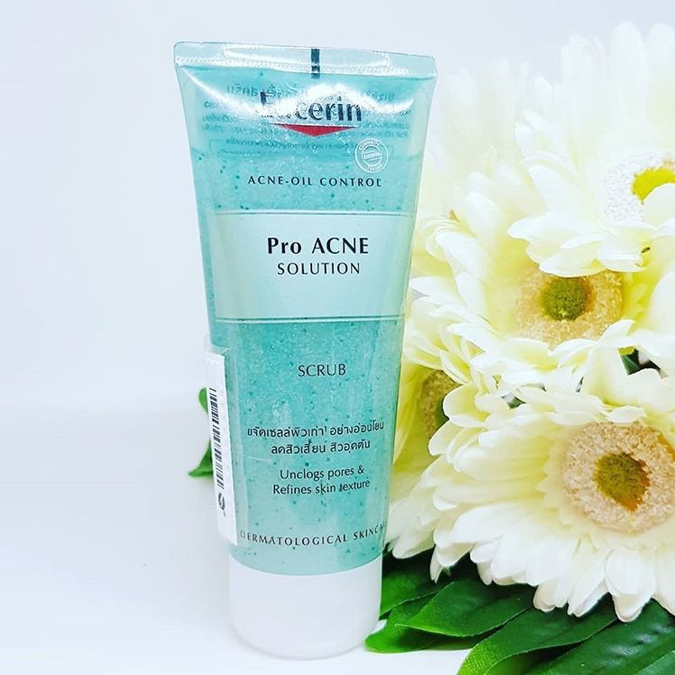 Gel Tẩy Tế Bào Chết Eucerin Pro ACNE Solution Scrub 100ml