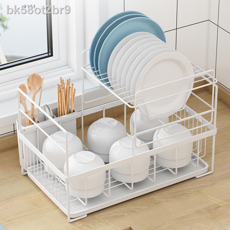 bk58ot2br9Thoát nước giá bát nhà bếp đĩa thoát rửa gia đình bộ đồ ăn lọc