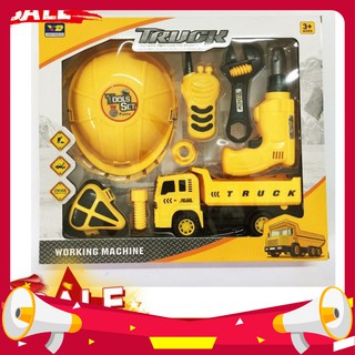 ĐỒ CHƠI TRẺ EM - BỘ DỤNG CỤ CÔNG TRÌNH XÂY DỰNG - kingtoys99