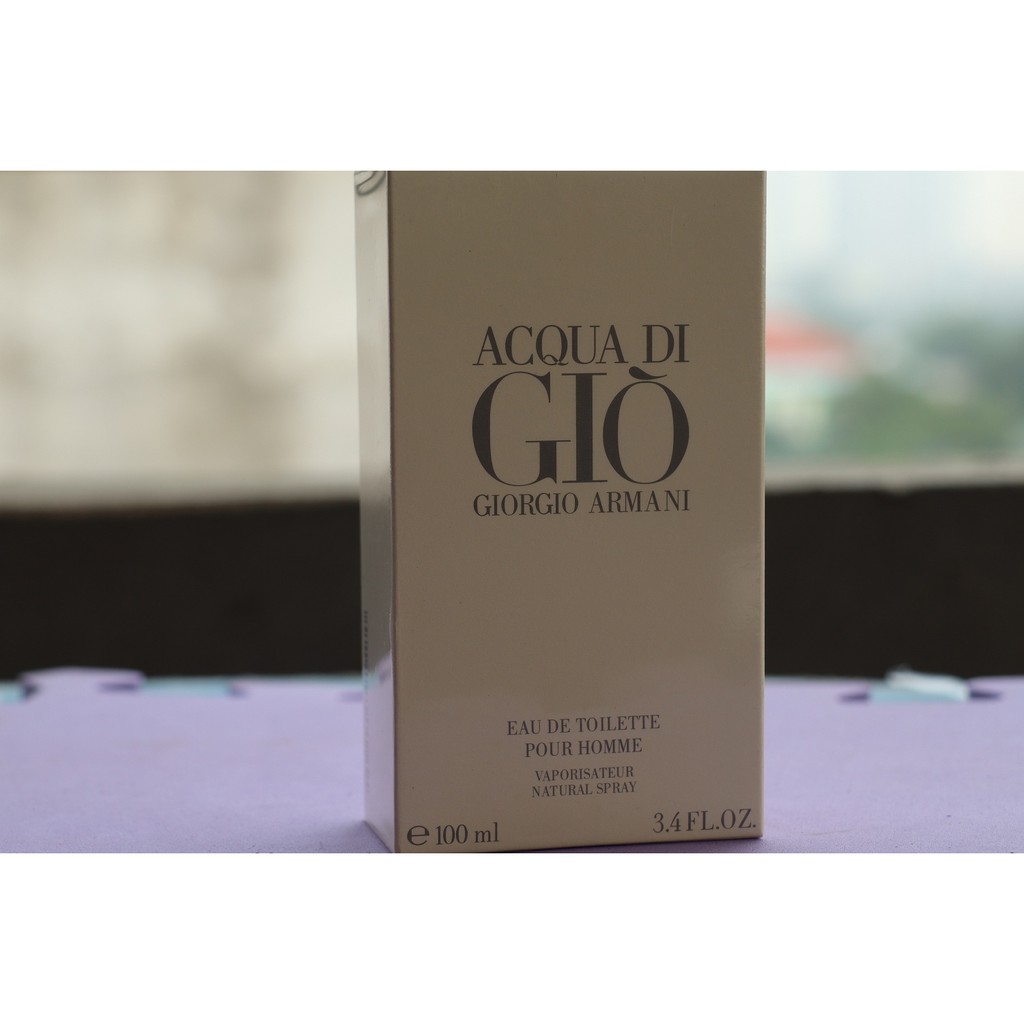 NƯỚC HOA  ACQUA DI GIÒ/ GIORGIO ARMANI CHAI 100ML