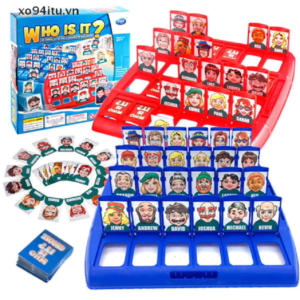 XOITU Family Guessing Games Who Is It Classic Board Game Toys Memory Training  .