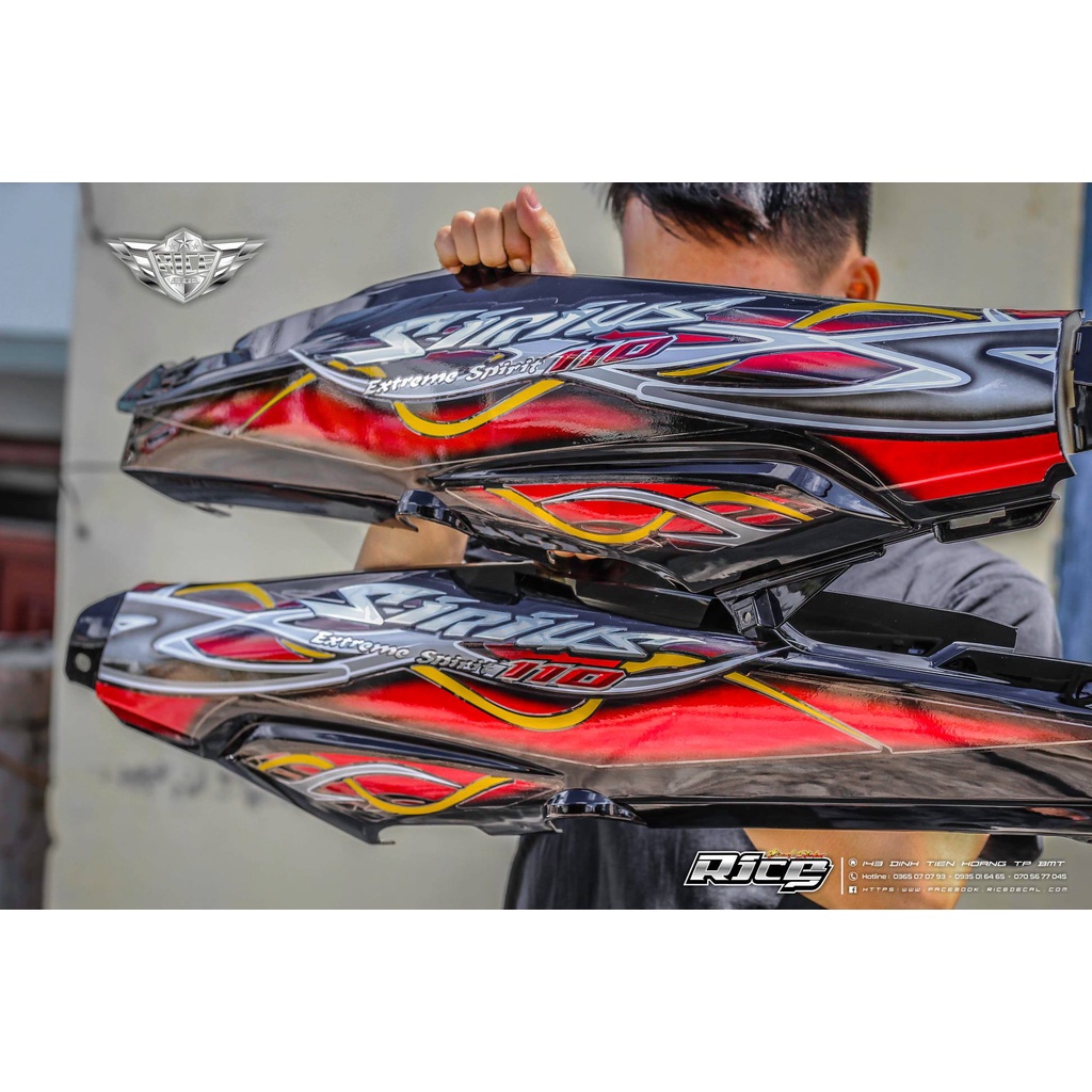 Tem Sirius Đỏ candy Sau đen S thái Dây thừng