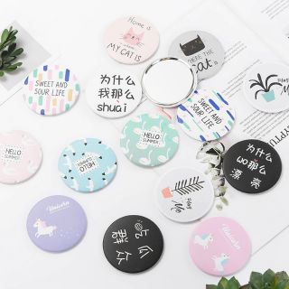 Gương mini Hàn Quốc mẫu mới ♥️ FREESHIP ♥️ Giảm 10K Khi Nhập [SUNNY1] 1 Gương mini SN