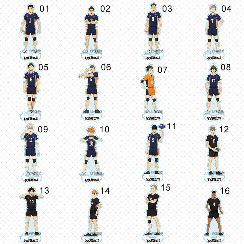 Tmdbyx Mô Hình Nhân Vật Haikyuu Trong Hoạt Hình Bóng Chuyền Độc Đáo